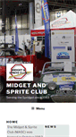 Mobile Screenshot of midgetandspriteclub.com